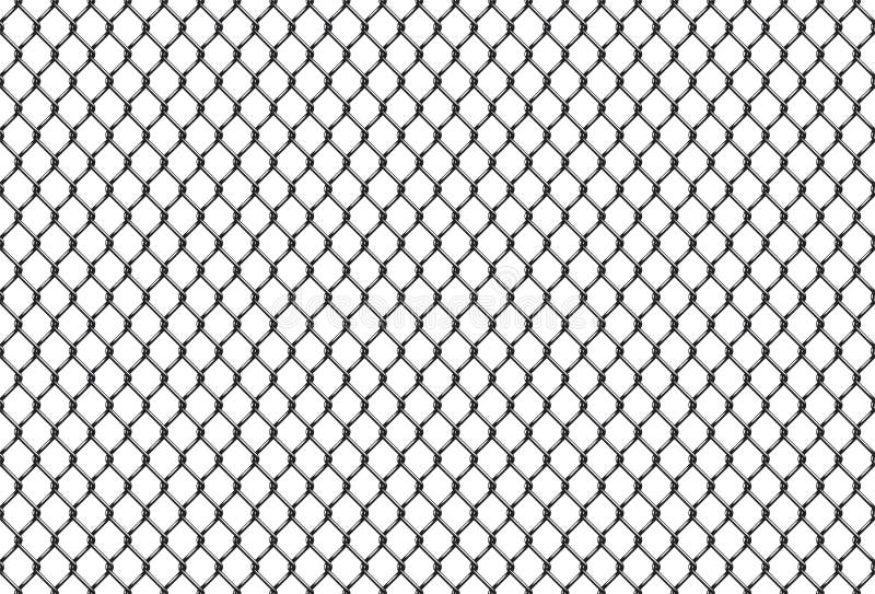 La valla de eslabón de la cadena de Rabitz es un patrón sin fisuras