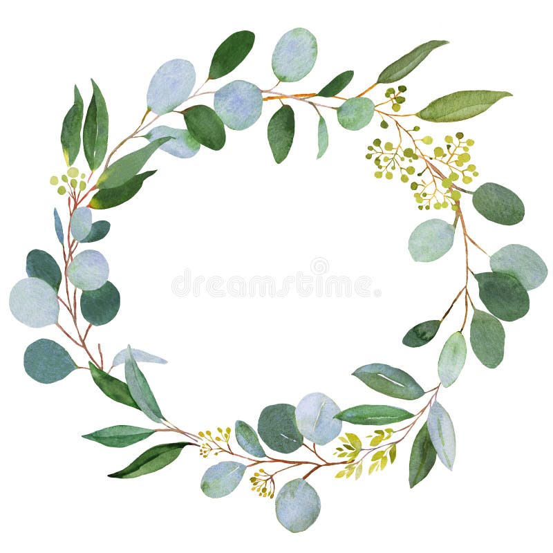 La verdure de mariage tressent Illustration d'aquarelle avec l'eucalyptus illustration de vecteur La verdure de mariage tressent Illustration d'aquarelle avec l'eucalyptus illustration de vecteur