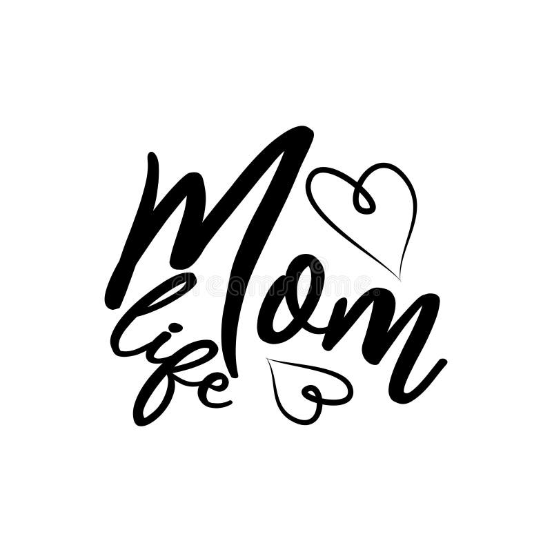 Super-maman - Texte Manuscrit Positif Illustration de Vecteur -  Illustration du mignon, durée: 160221395