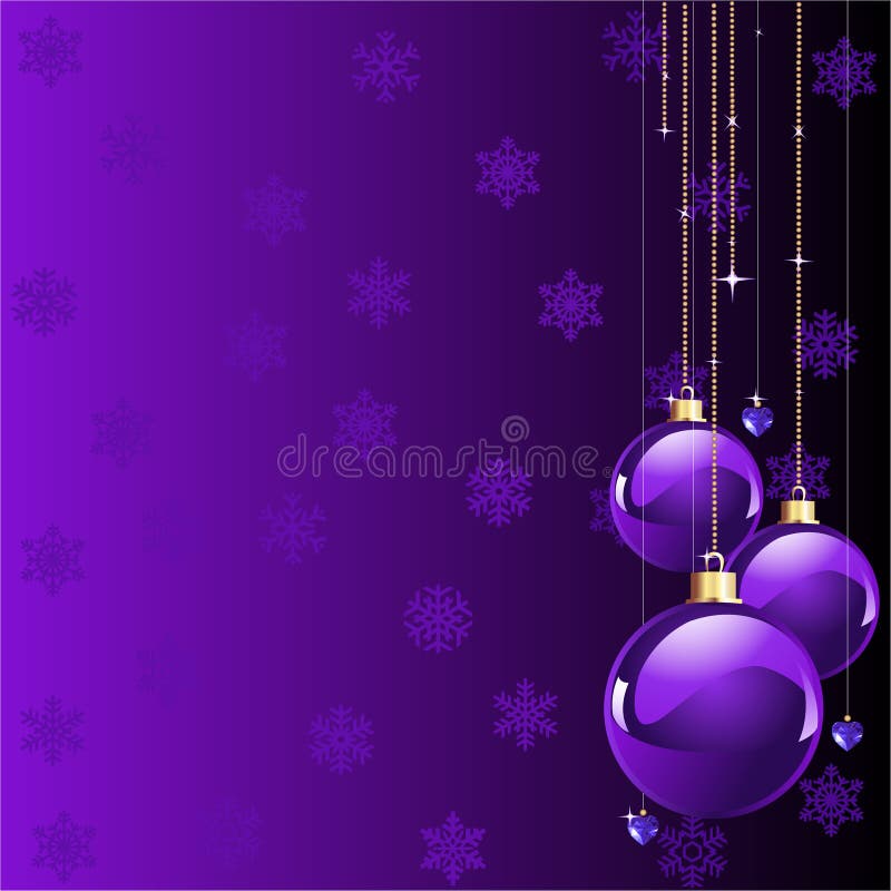 La viola colora il natale royalty illustrazione gratis La viola colora il natale royalty illustrazione gratis