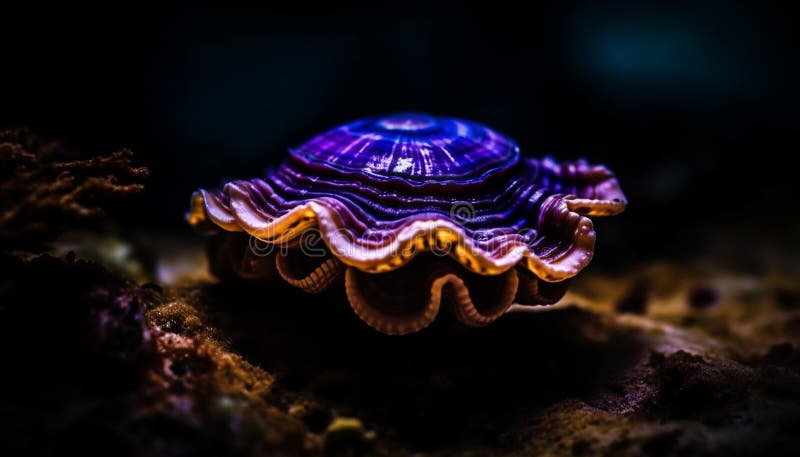 La vita in mare multicolore nella barriera sottomarina è una bellezza nella natura generata dall'ai royalty illustrazione gratis