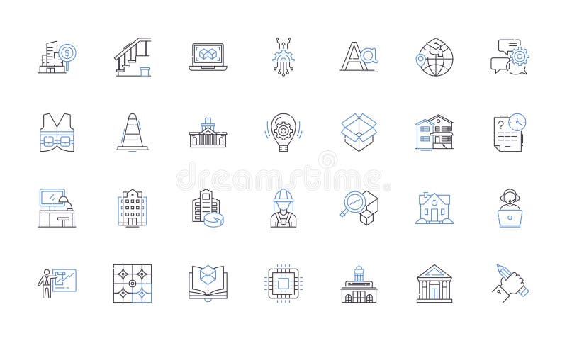 Lab apparatus line icons collection. Pipette, Burette, Erlenmeyer, Funnel, Beaker, Flask, Microscope vector and linear. Erlenmeyer flask burette vectors