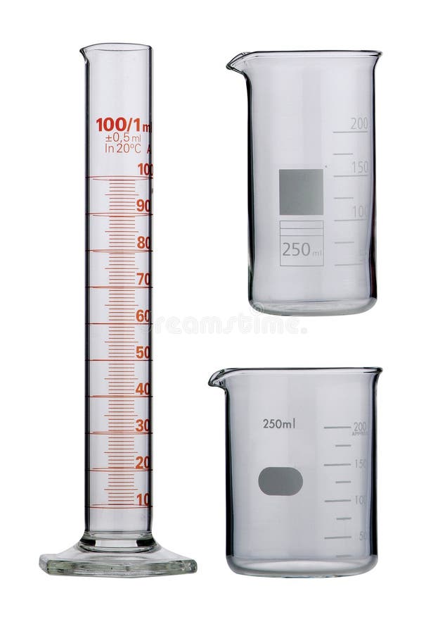 Lab. Laboratory glassware set on a background stock photos