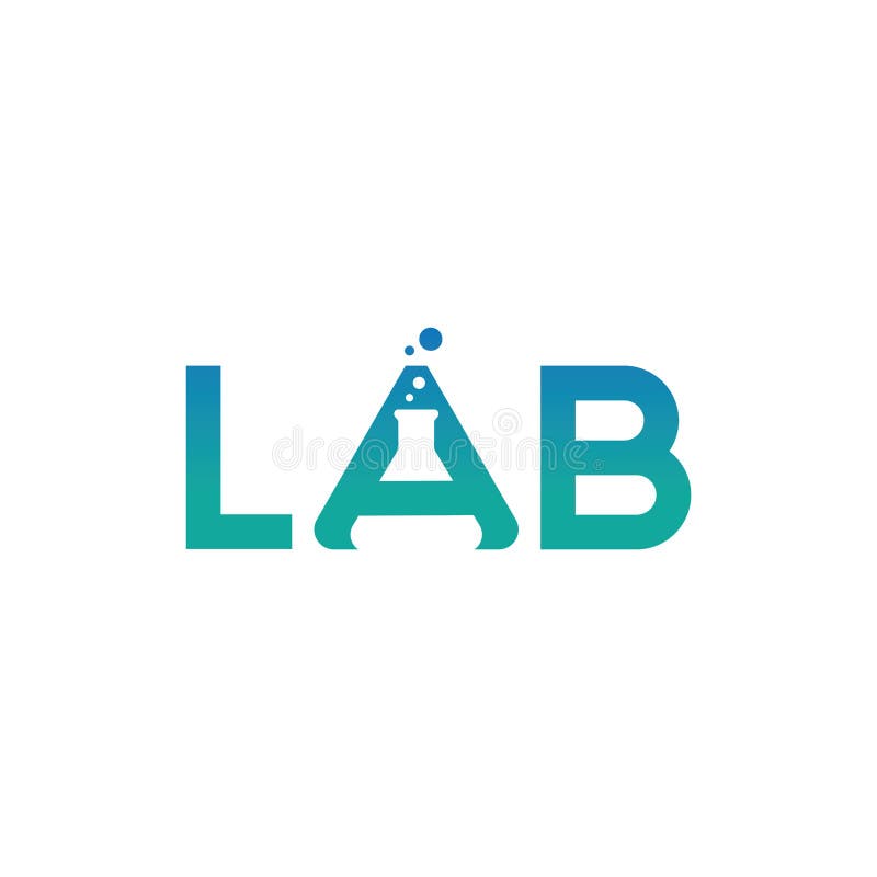 Lab logo template