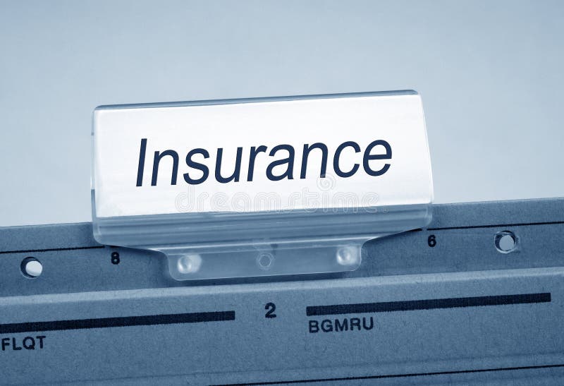 Label d'assurance photographie stock libre de droits Label d'assurance photographie stock libre de droits