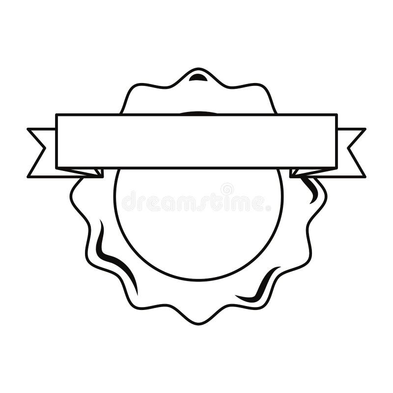 Label Empty Template on White Background Stock Vector - Illustration of ...