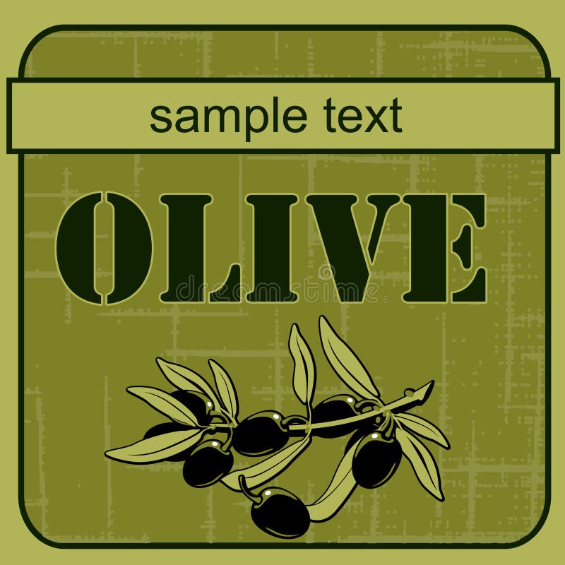 Label olive 3