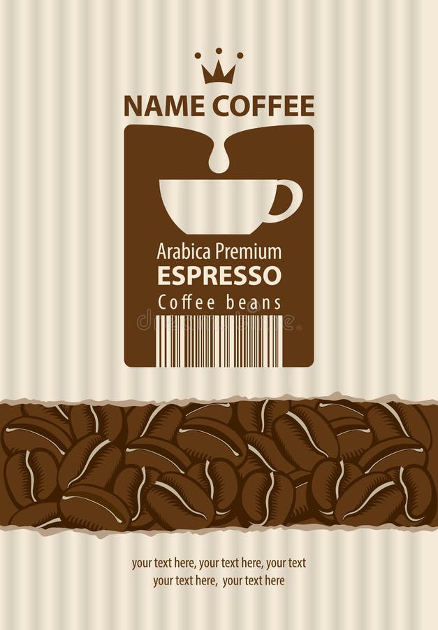 Labels pour le café illustration de vecteur Labels pour le café illustration de vecteur