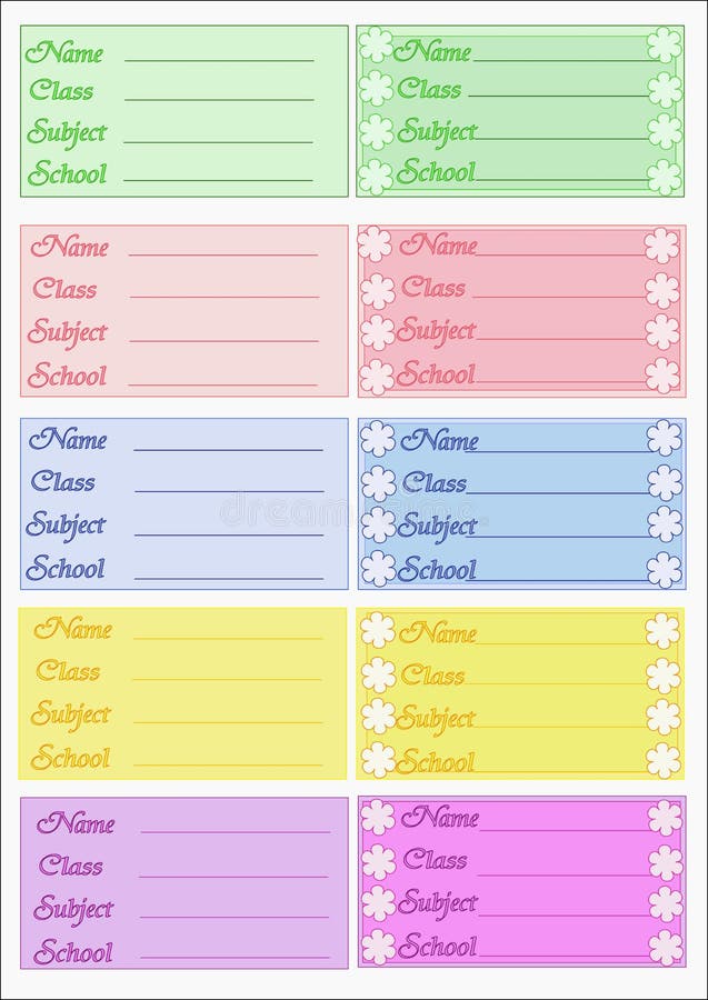 Labels School Stock Illustrations 3 028 Labels School Stock Illustrations Vectors Clipart Dreamstime