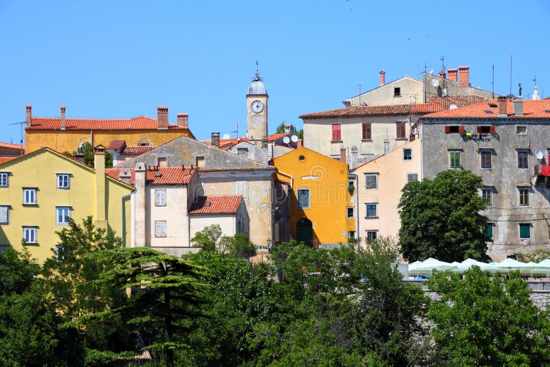 Labin, Kroatien stockbilder Labin, Kroatien stockbilder