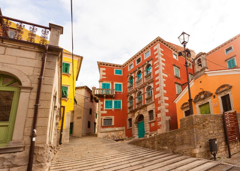 Labin, меньший городок в Istria, Хорватии стоковое фото Labin, меньший городок в Istria, Хорватии стоковое фото