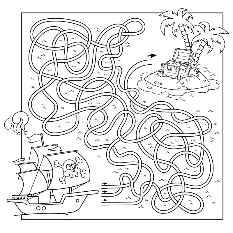 Labirinto Labirinto Puzzle Estrada Inclinada Desenho Desenho Desenhos  Animados Médico imagem vetorial de Oleon17© 527699658