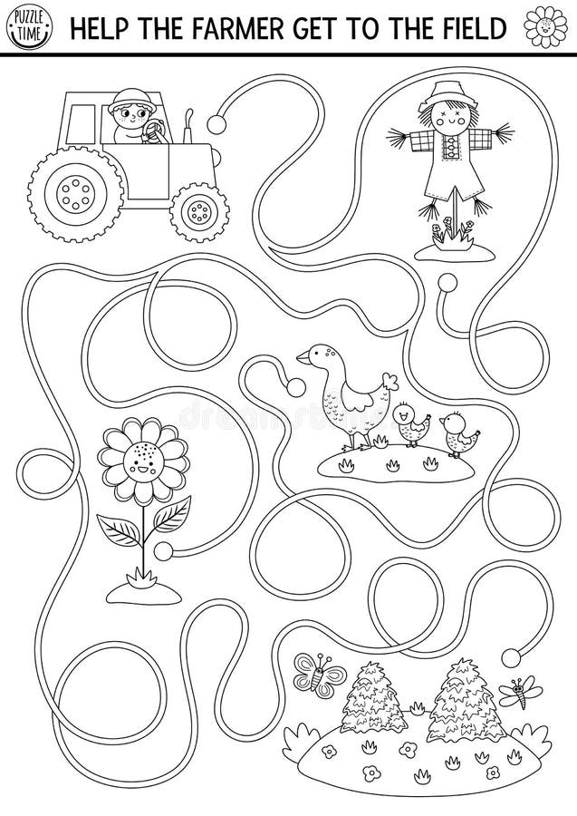 Fundo Os Tratores E A Fazenda De Uma Fazenda Para Colorir Fundo,  Agricultura Para Colorir, Fazenda, Cor Imagem de plano de fundo para  download gratuito