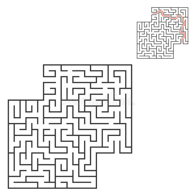 Maze Jogo Para Crianças Labirinto Engraçado Planilha De Desenvolvimento De  Educação Página Atividade Quebra-cabeças Para Crianças Ilustração do Vetor  - Ilustração de bloqueio, correto: 160337182