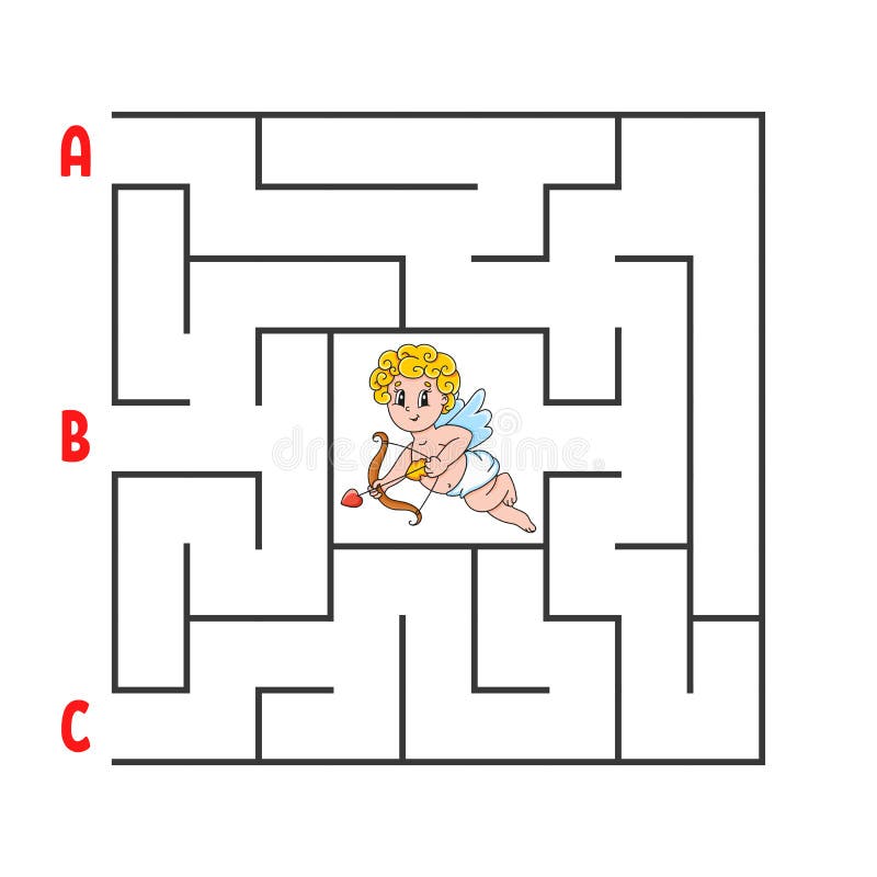 Vetores de Labirinto Engraçado Jogo Para Crianças Quebracabeça Para  Crianças Estilo Dos Desenhos Animados Enigma Do Labirinto Ilustração Do  Vetor Da Cor Encontre O Caminho Certo O Desenvolvimento Do Pensamento  Lógico E