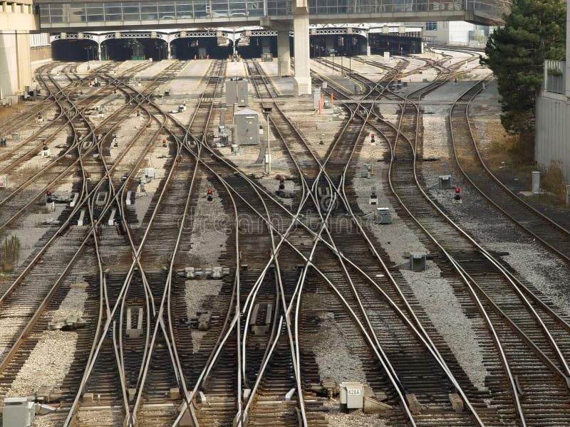 Labirintos de aço fotografia de stock royalty free