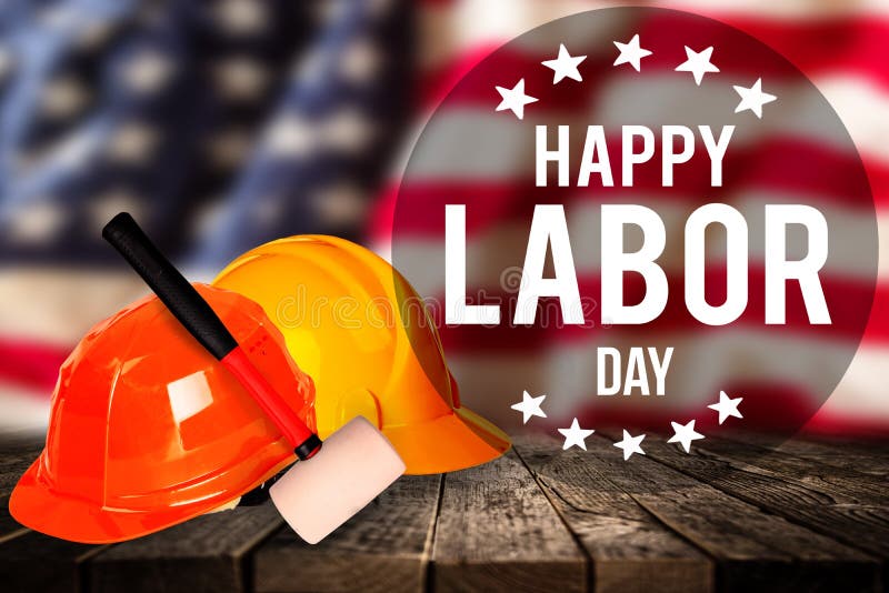 Labor day banner, patriotic background stock photos Labor day banner, patriotic background stock photos