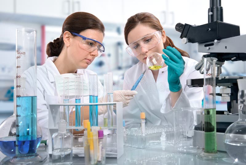 Laboratoire image stock Image du ordinateur biologique  