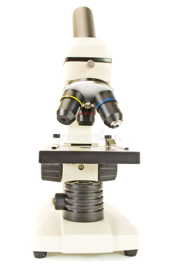 Laboratoriummikroskop royaltyfria bilder