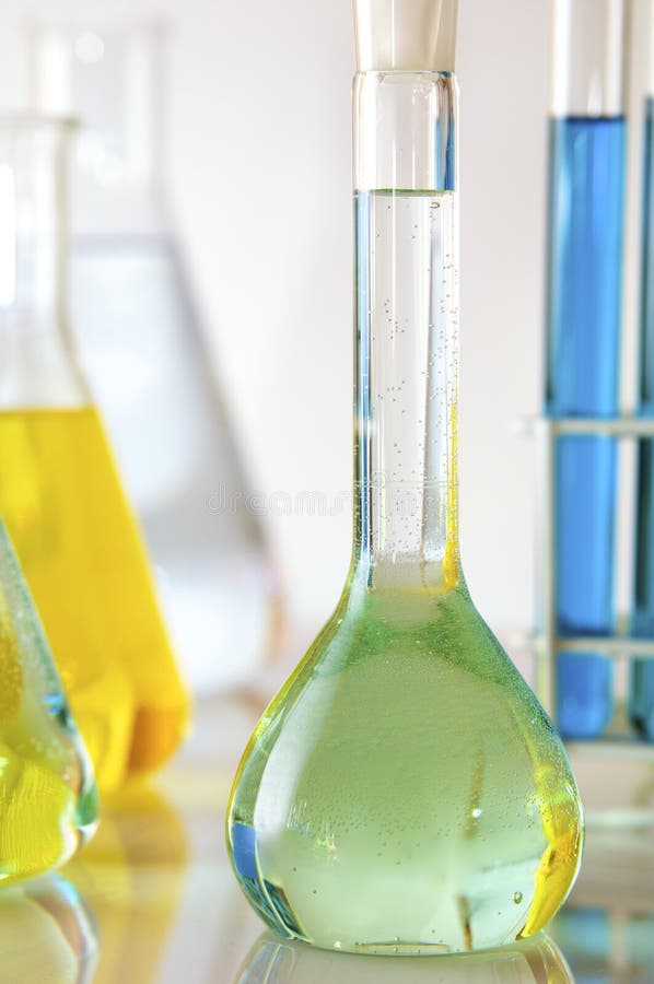 Ethanol Oil Test in Tube Fuel Research Industry Stock Photo Image of