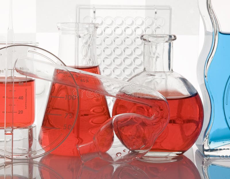 Laboratory glass stock image. Image of investigation 10561829