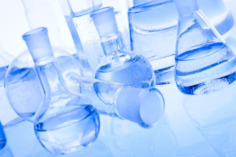 Laboratory glass stock images