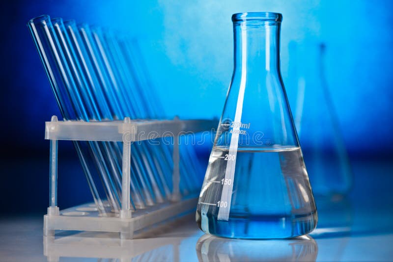 Laboratory glassware stock photo. Image of studio, medical 19119876