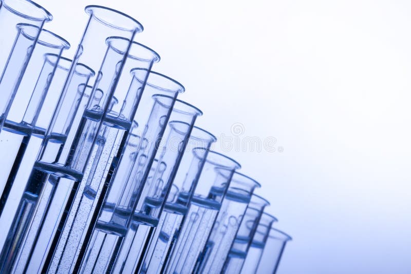Laboratory Glassware Vials stock image. Image of medicine 12409579