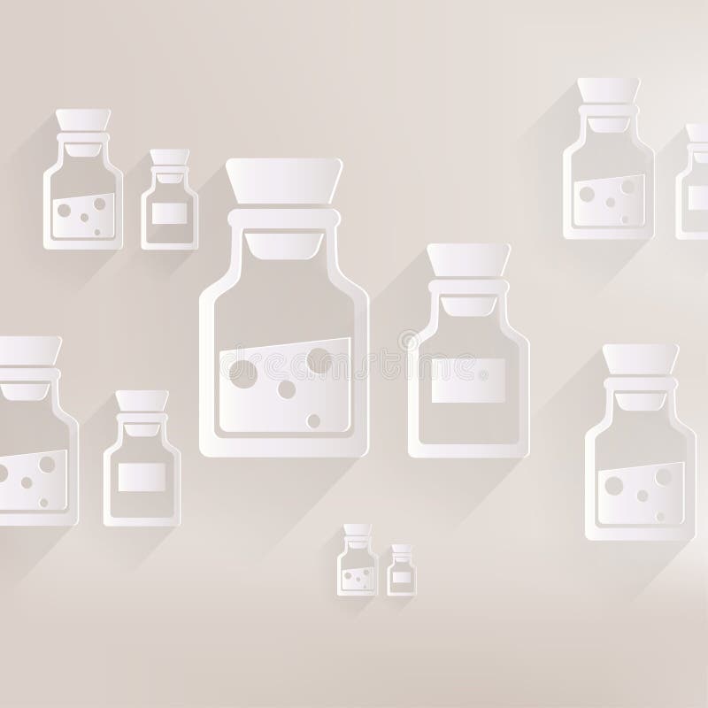 Laboratory medical flask stock vector. Illustration of biochemistry 37386808