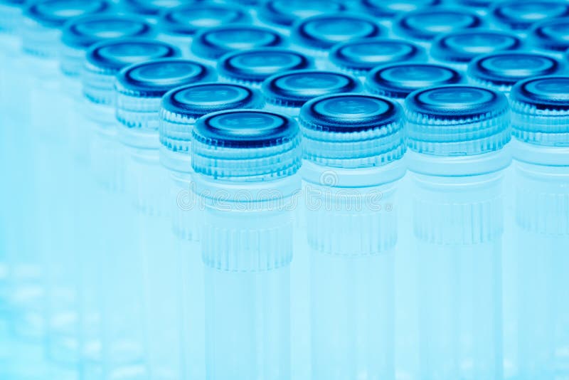 Laboratory test tubes royalty free stock images
