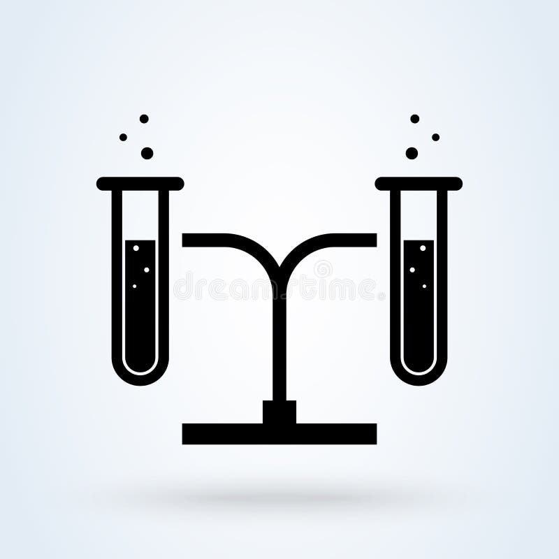 Download Laboratory Test Tubes For Experiments. Chemical Reaction ...