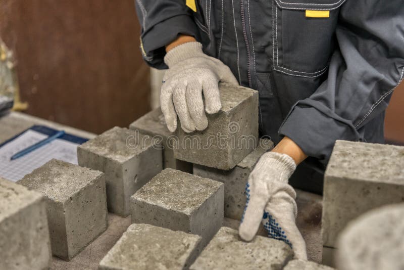 Laboratory for testing building materials.