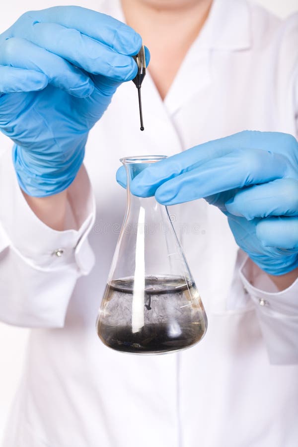 Laboratory Tests, Water Contamination Stock Photo Image of