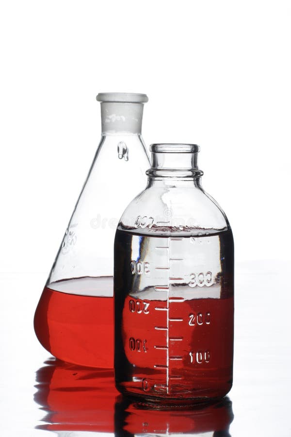 Laboratory utensils stock image. Image of industry, mixture 3738963