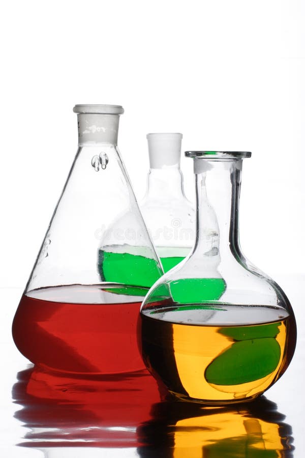 Laboratory utensils stock image. Image of mixture, technology 3739029