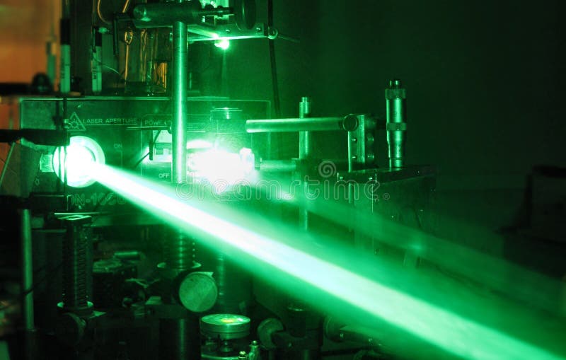 Laboratório do laser foto de stock royalty free Laboratório do laser foto de stock royalty free