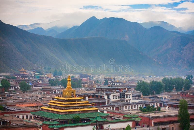 Labrang Lamasery- tibetan Temple