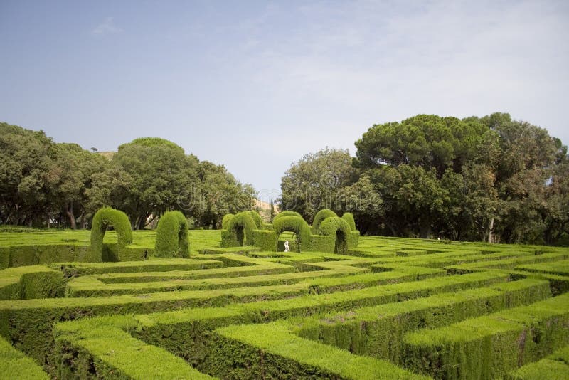 Gardens of Labyrinth, in Barcelona (Spain)