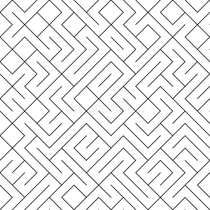 Labyrinthillustrations-Labyrinthhintergrund vektor abbildung