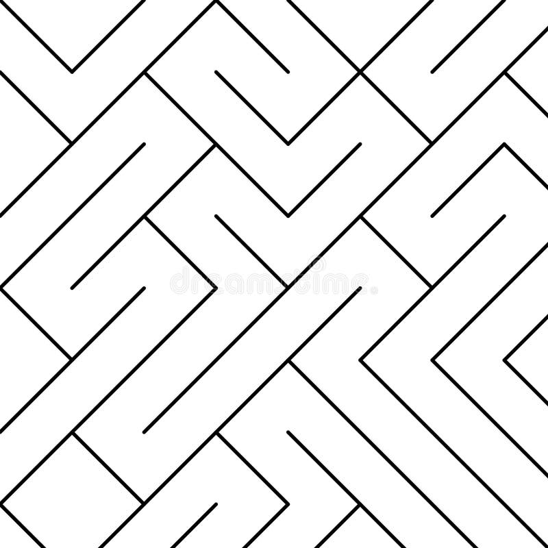 Labyrinthillustrations-Labyrinthhintergrund lizenzfreie abbildung
