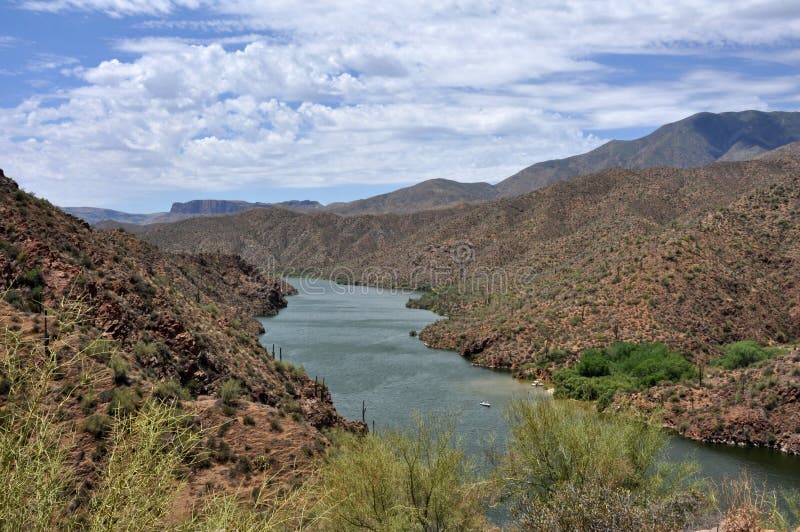 Lac Apache photos libres de droits