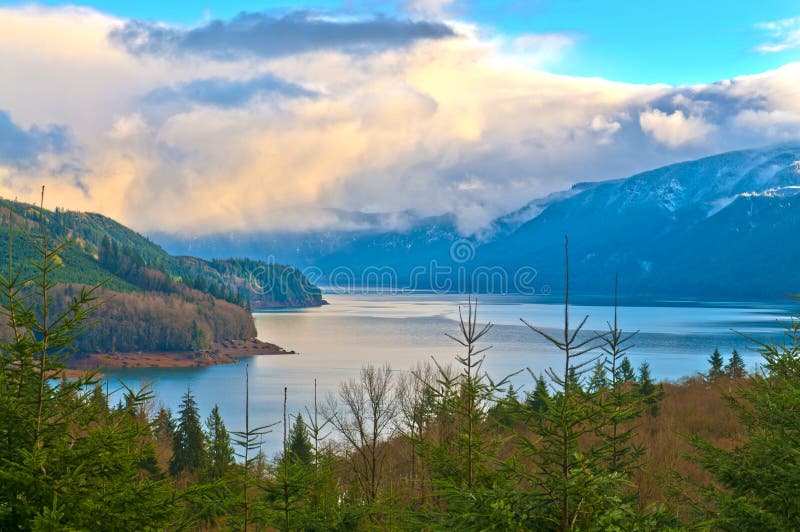 Lac Riffe image libre de droits Lac Riffe image libre de droits