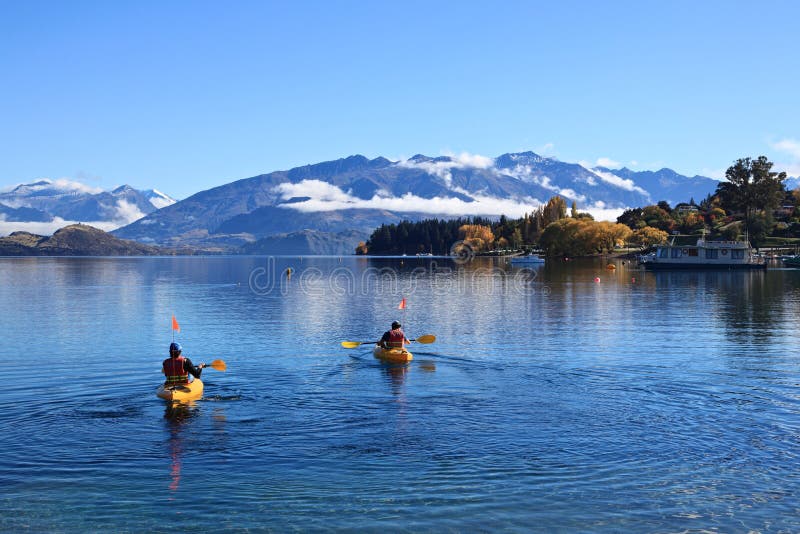 Lac Wanaka, île du sud Nouvelle-Zélande