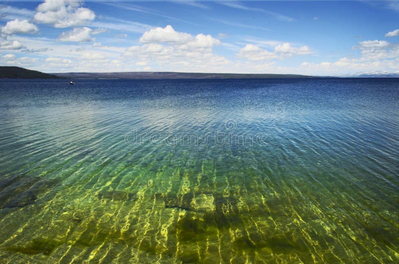 Lac Yellowstone photo stock Lac Yellowstone photo stock