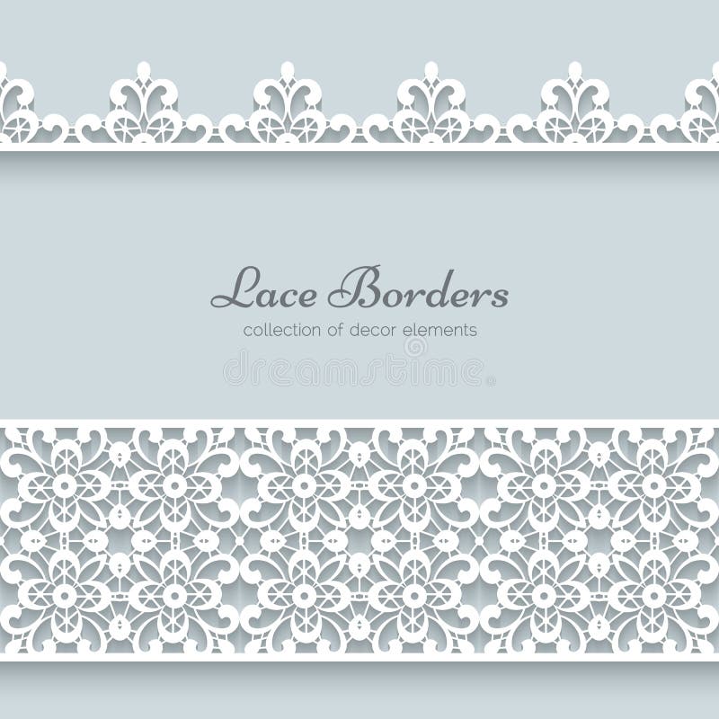 Lace borders