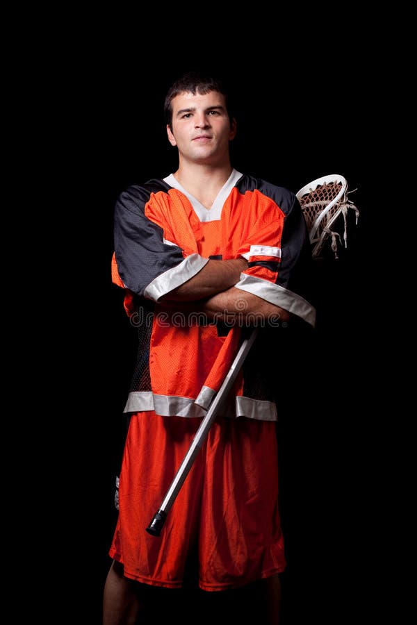 Lacrosse Player stock image. Image of sport, shot, young 22254375