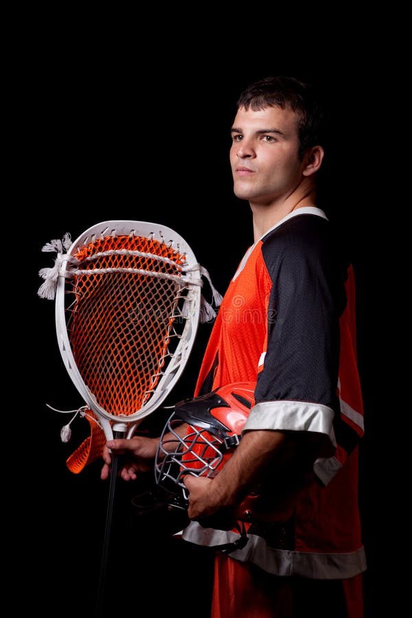 Lacrosse Player stock image. Image of shot, standing 22254421