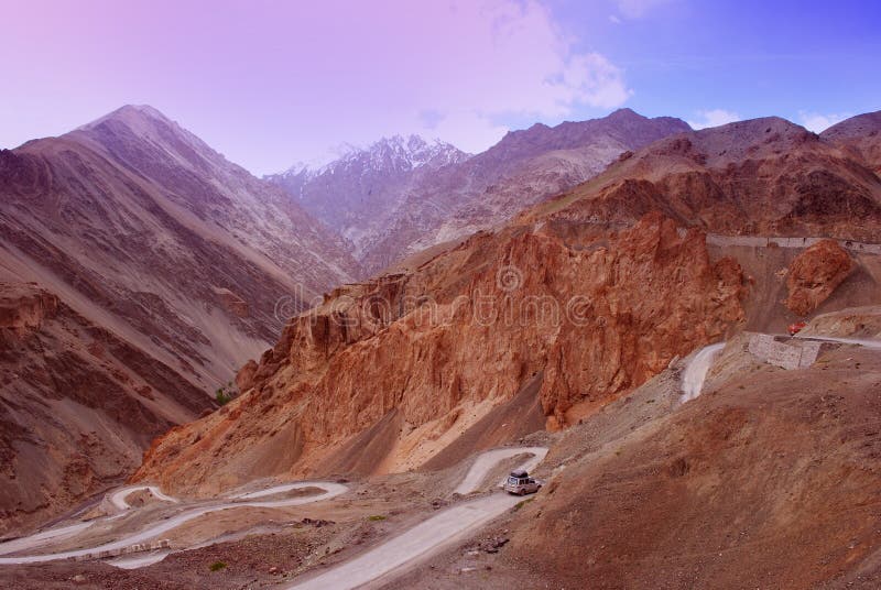 Ladakh mountain roads