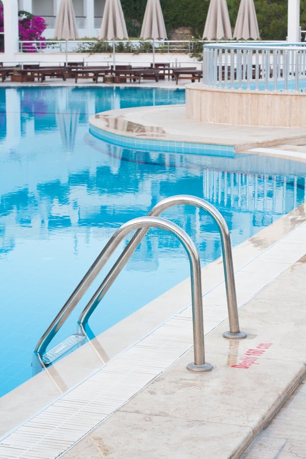 Ladder to Swimming Pool