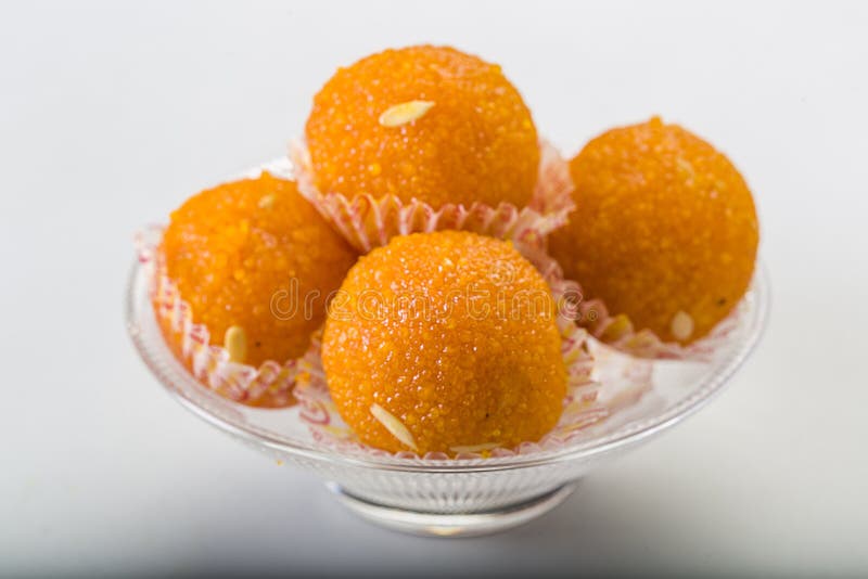 Laddu or laddoo or motichoor laddu stock images Laddu or laddoo or motichoor laddu stock images